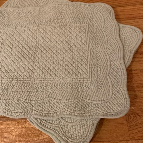 Cost Plus World Market Dining 8 Mint Green Fabric Placemats Poshmark